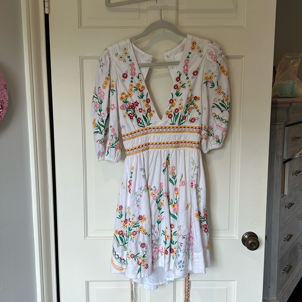 Anthropologie Floral Dress